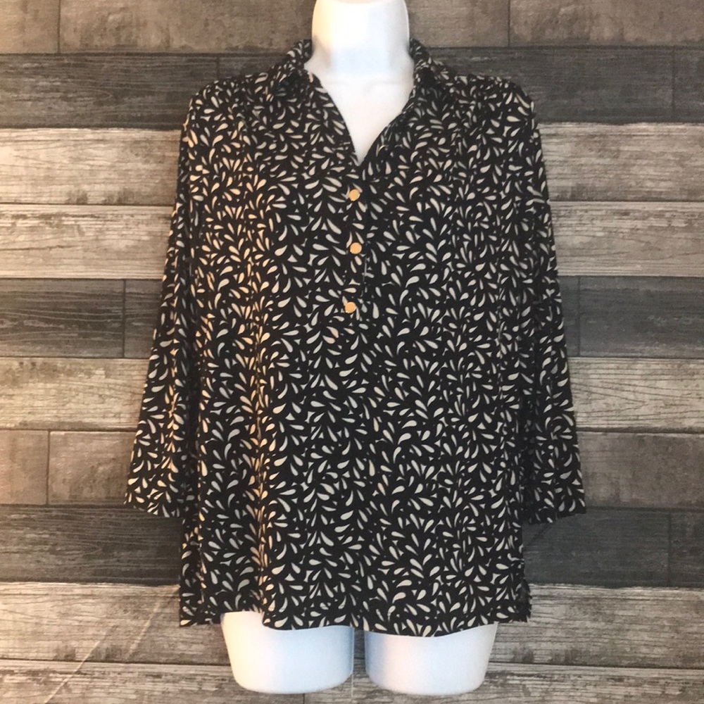 Dana Buchanan Printed Top